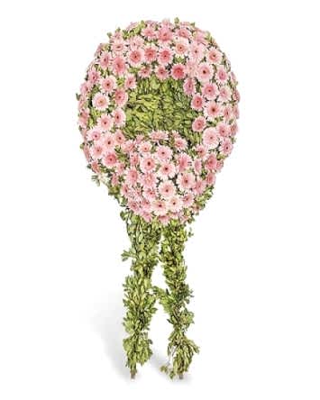 pembe cenaze çelengi